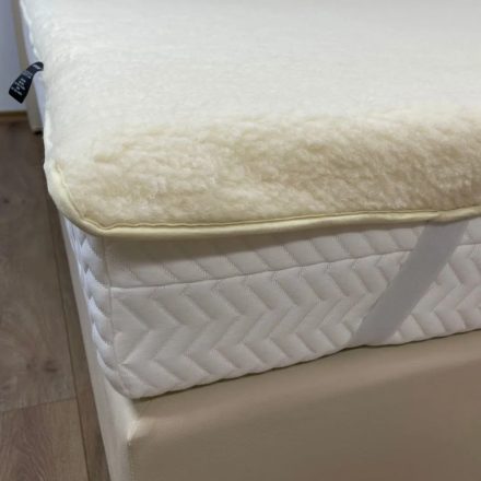 Merino gyapjú matracvédő - 600 gr/m2 egyoldalas - 160x200 cm