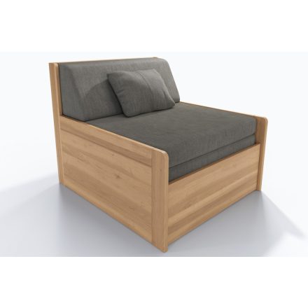 Sára összecsukható bükkfa fotel - 80x200 cm